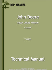 John Deere E-Gator Service Repair Manual (TM1766)