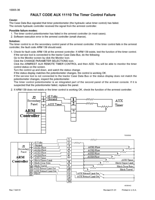 Case MX180, MX200, MX220, MX240, MX270 Tractor Service Repair Manual