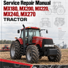 Case MX180, MX200, MX220, MX240, MX270 Tractor Service Repair Manual
