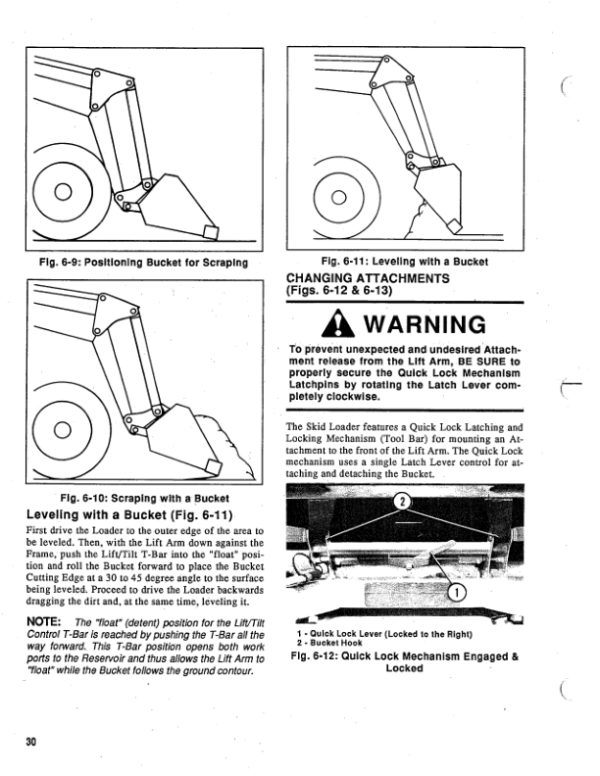 Gehl SL4615 Skid Steer Loader Operators and Parts Manual
