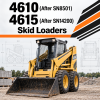 Gehl SL4615 Skid Steer Loader Operators and Parts Manual