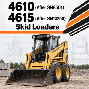 Gehl SL4615 Skid Steer Loader Operators and Parts Manual