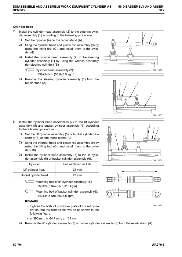 Komatsu WA270-8 Wheel Loader Service Repair Manual_CEBM031302_2924 Komatsu WA270-8 Wheel Loader Service Repair Manual