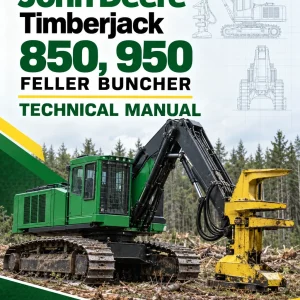 John Deere Timberjack 850, 950 Feller Buncher Technical Manual John Deere Timberjack 850, 950 Feller Buncher Technical Manual
