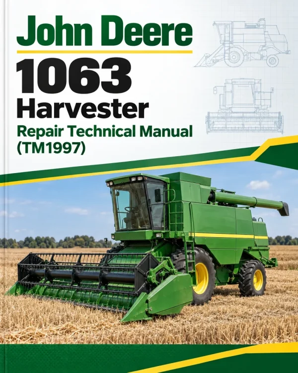 John Deere 1063 Harvester Repair Technical Manual (TM1997) John Deere 1063 Harvester Repair Technical Manual (TM1997)