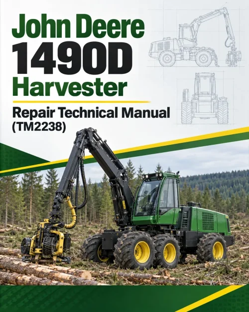 John Deere 1490D Harvester Repair Technical Manual (TM2238) John Deere 1490D Harvester Repair Technical Manual (TM2238)
