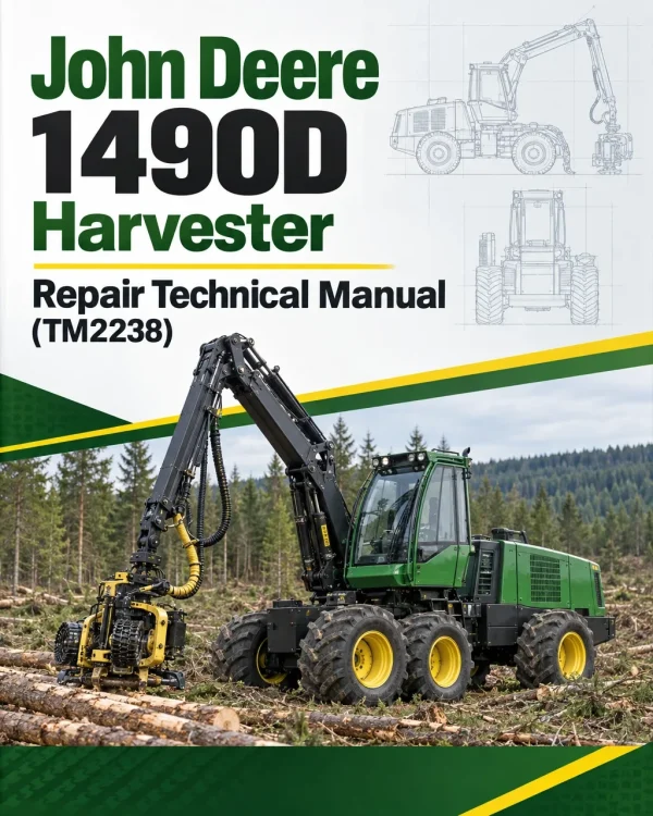 John Deere 1490D Harvester Repair Technical Manual (TM2238) John Deere 1490D Harvester Repair Technical Manual (TM2238)
