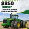 John Deere 8850 Tractor Technical Manual (TM1254 and TM1256) John Deere 8850 Tractor Technical Manual (TM1254 and TM1256)