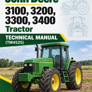 John Deere 3100, 3200, 3300, 3400 Tractor Technical Manual (TM4525) John Deere 3100, 3200, 3300, 3400 Tractor Technical Manual (TM4525)