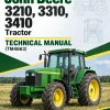 John Deere 3210, 3310, 3410 Tractor Technical Manual (TM4663)