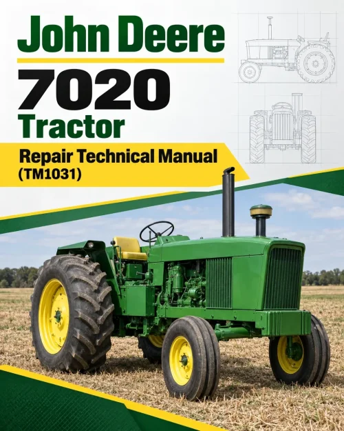 John Deere 7020 Tractor Repair Technical Manual (TM1031) John Deere 7020 Tractor Repair Technical Manual (TM1031)
