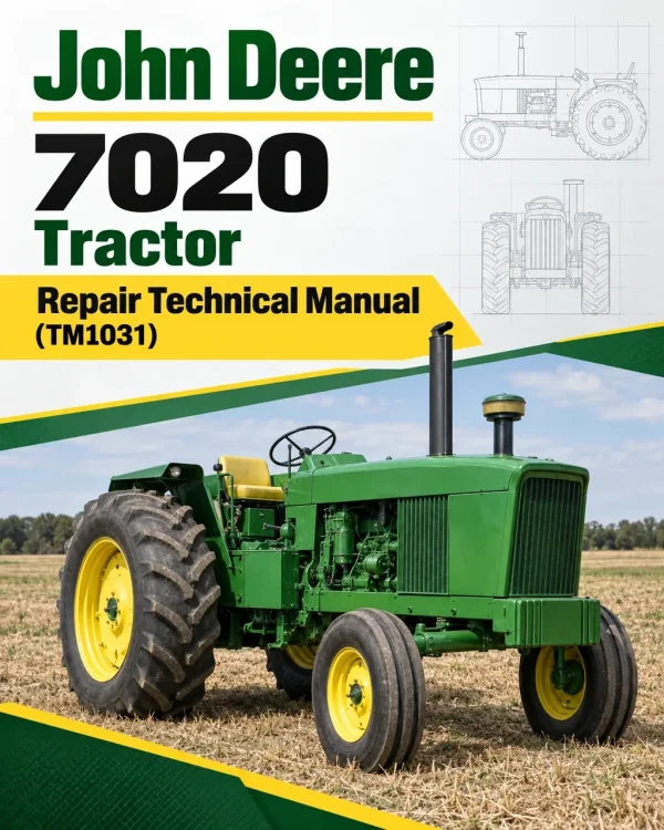 John Deere 7020 Tractor Repair Technical Manual (TM1031) John Deere 7020 Tractor Repair Technical Manual (TM1031)