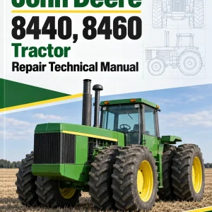 John Deere 8440, 8460 Tractor Repair Technical Manual (TM1199) John Deere 8440, 8460 Tractor Repair Technical Manual (TM1199)