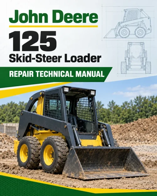 John Deere 125 Skid-Steer Loader Repair Technical Manual