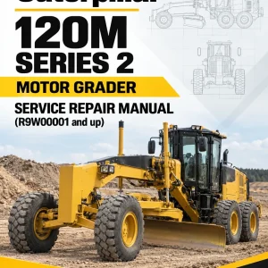 Caterpillar CAT 120M SERIES 2 Motor Grader Service Repair Manual (R9W00001 and up)
