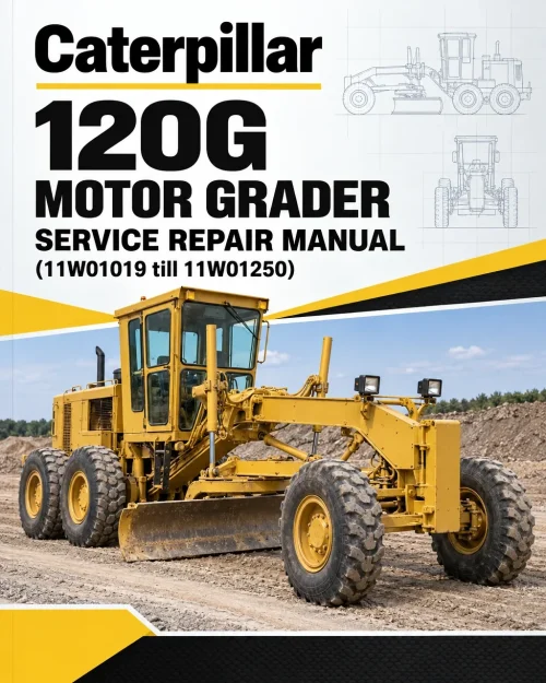 Caterpillar CAT 120G Motor Grader Service Repair Manual (11W01019 till 11W01250) Caterpillar CAT 120G Motor Grader Service Repair Manual (11W01019 till 11W01250)