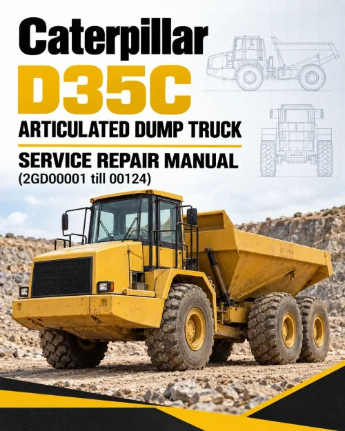 Caterpillar CAT D35C Articulated Dump Truck Service Repair Manual (2GD00001 till 00124) Caterpillar CAT D35C Articulated Dump Truck Service Repair Manual (2GD00001 till 00124)
