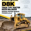 Caterpillar CAT D8K Track Type Tractor Dozer Bulldozer Service Repair Manual (76V00505 and up)