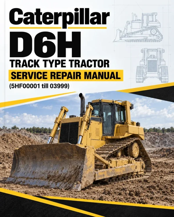 Caterpillar CAT D6H Track Type Tractor Service Repair Manual (5HF00001 till 03999) Caterpillar CAT D6H Track Type Tractor Service Repair Manual (5HF00001 till 03999)