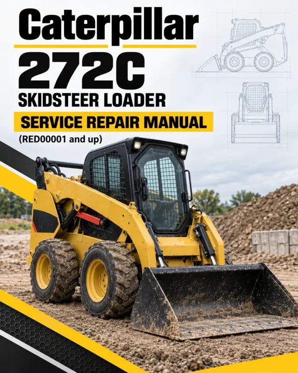 Caterpillar CAT 272C Skidsteer Loader Service Repair Manual (RED00001 and up) Caterpillar CAT 272C Skidsteer Loader Service Repair Manual (RED00001 and up)