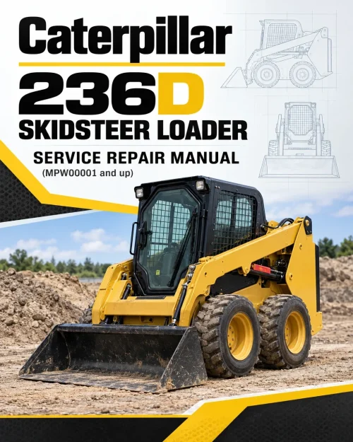 Caterpillar CAT 236D Skidsteer Loader Service Repair Manual (MPW00001 and up) Caterpillar CAT 236D Skidsteer Loader Service Repair Manual (MPW00001 and up)