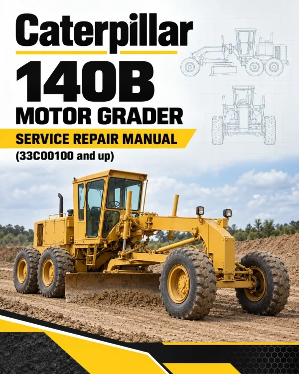Caterpillar CAT 140B Motor Grader Service Repair Manual (33C00100 and up) Caterpillar CAT 140B Motor Grader Service Repair Manual (33C00100 and up)