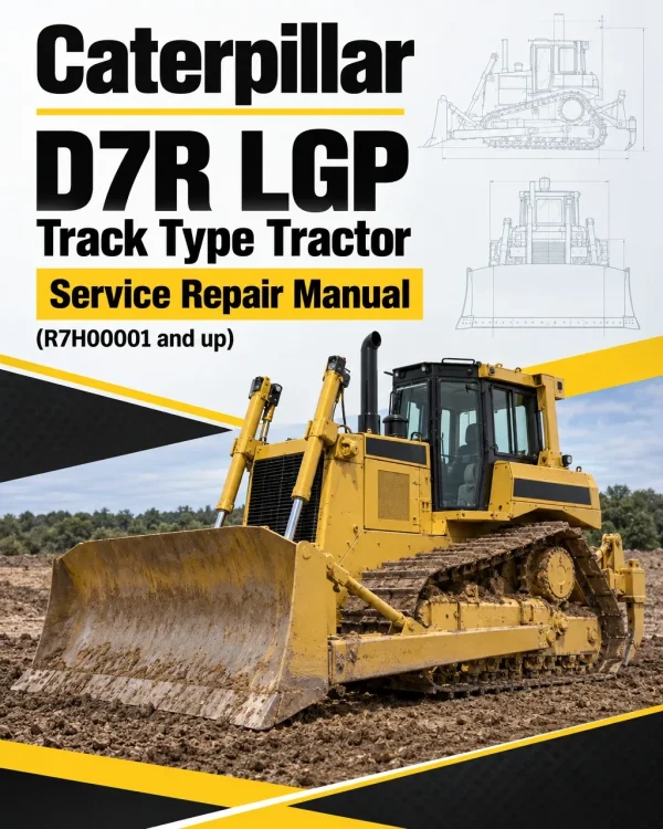 Caterpillar CAT D7R LGP Track Type Tractor Service Repair Manual (R7H00001 and up) Caterpillar CAT D7R LGP Track Type Tractor Service Repair Manual (R7H00001 and up)
