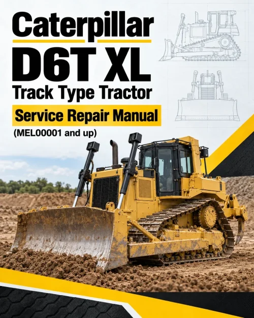 Caterpillar CAT D6T XL Track Type Tractor Service Repair Manual (MEL00001 and up) Caterpillar CAT D6T XL Track Type Tractor Service Repair Manual (MEL00001 and up)
