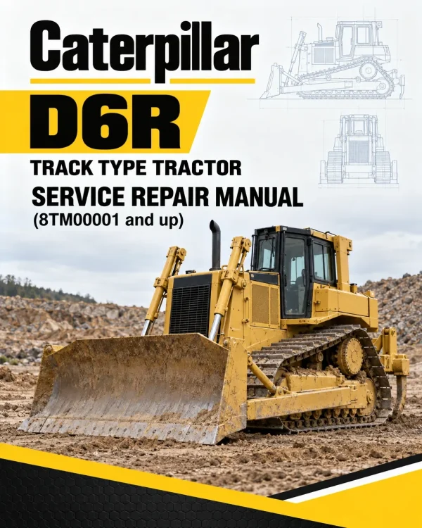 Caterpillar CAT D6R Track Type Tractor Service Repair Manual (8TM00001 and up) Caterpillar CAT D6R Track Type Tractor Service Repair Manual (8TM00001 and up)