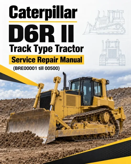 Caterpillar CAT D6R II Track Type Tractor Service Repair Manual (BRE00001 till 00500) Caterpillar CAT D6R II Track Type Tractor Service Repair Manual (BRE00001 till 00500)