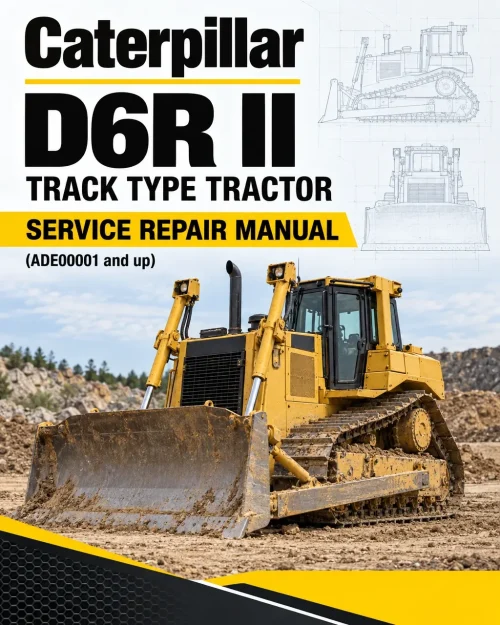 Caterpillar CAT D6R II Track Type Tractor Service Repair Manual (ADE00001 and up) Caterpillar CAT D6R II Track Type Tractor Service Repair Manual (ADE00001 and up)