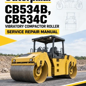 Caterpillar CAT CB534B, CB534C Vibratory Compactor Roller Service Repair Manual Caterpillar CAT CB534B, CB534C Vibratory Compactor Roller Service Repair Manual