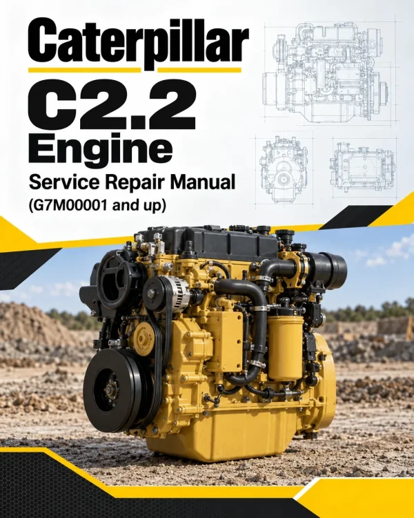 Caterpillar CAT C2.2 Engine Service Repair Manual (G7M00001 and up) Caterpillar CAT C2.2 Engine Service Repair Manual (G7M00001 and up)