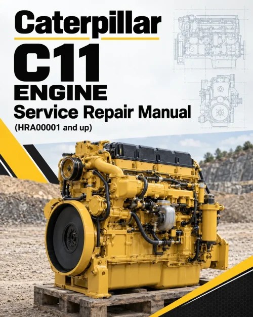 Caterpillar CAT C11 Engine Service Repair Manual (HRA00001 and up) Caterpillar CAT C11 Engine Service Repair Manual (HRA00001 and up)