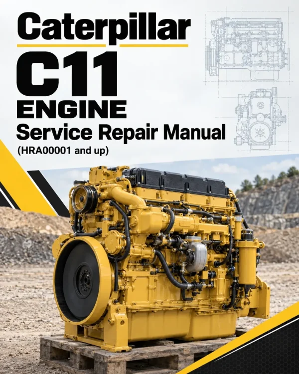 Caterpillar CAT C11 Engine Service Repair Manual (HRA00001 and up) Caterpillar CAT C11 Engine Service Repair Manual (HRA00001 and up)