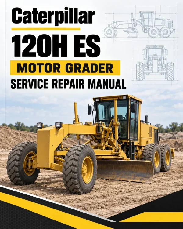 Caterpillar CAT 120H ES Motor Grader Service Repair Manual (9YR00001 and up)