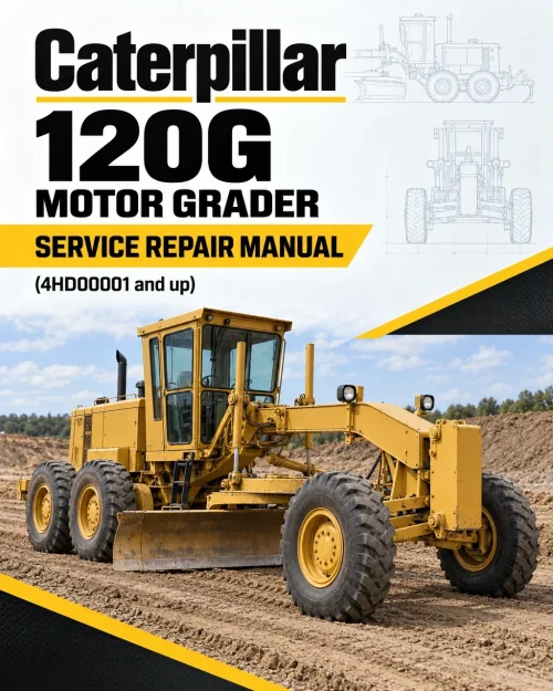 Caterpillar CAT 120G Motor Grader Service Repair Manual (4HD00001 and up) Caterpillar CAT 120G Motor Grader Service Repair Manual (4HD00001 and up)