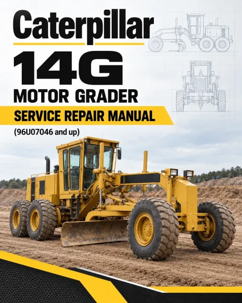 Caterpillar CAT 14G Motor Grader Service Repair Manual (96U07046 and up) Caterpillar CAT 14G Motor Grader Service Repair Manual (96U07046 and up)