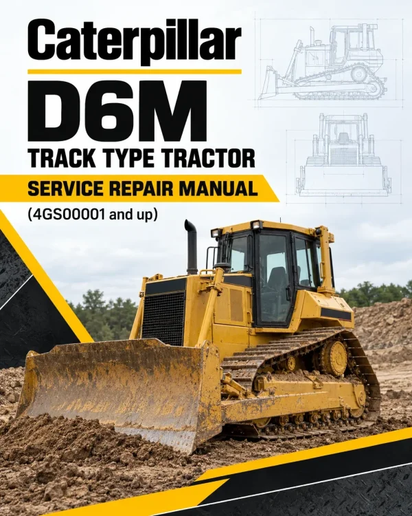 Caterpillar CAT D6M Track Type Tractor Service Repair Manual (4GS00001 and up) Caterpillar CAT D6M Track Type Tractor Service Repair Manual (4GS00001 and up)