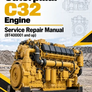 Caterpillar CAT C32 Engine Service Repair Manual (BT400001 and up)