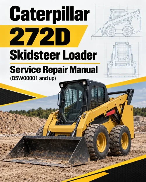 Caterpillar CAT 272D Skidsteer Loader Service Repair Manual (B5W00001 and up)
