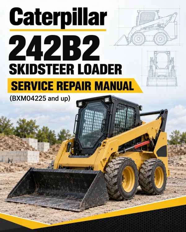 Caterpillar CAT 242B2 Skidsteer Loader Service Repair Manual (BXM04225 and up) Caterpillar CAT 242B2 Skidsteer Loader Service Repair Manual (BXM04225 and up)