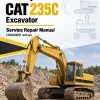 Caterpillar CAT 235C Excavator Service Repair Manual (4DG00001 and up)