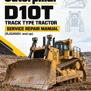 Caterpillar CAT D10T Track Type Tractor Service Repair Manual (RJG00001 and up)