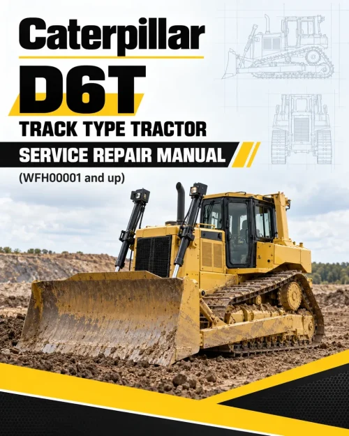 Caterpillar CAT D6T Track Type Tractor Service Repair Manual (WFH00001 and up)