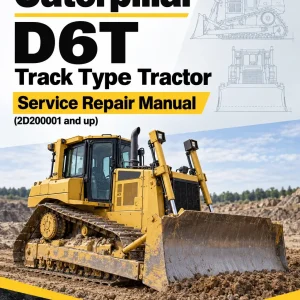 Caterpillar CAT D6T Track Type Tractor Service Repair Manual (2D200001 and up)