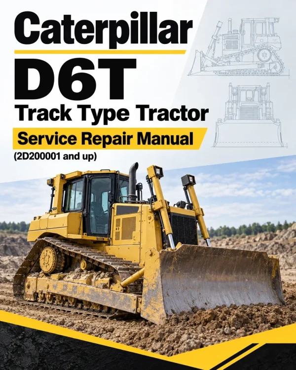 Caterpillar CAT D6T Track Type Tractor Service Repair Manual (2D200001 and up)