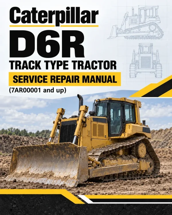 Caterpillar CAT D6R Track Type Tractor Service Repair Manual (7AR00001 and up) Caterpillar CAT D6R Track Type Tractor Service Repair Manual (7AR00001 and up)