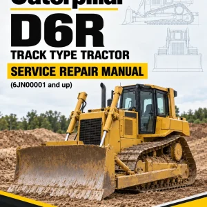 Caterpillar CAT D6R Track Type Tractor Service Repair Manual (6JN00001 and up)