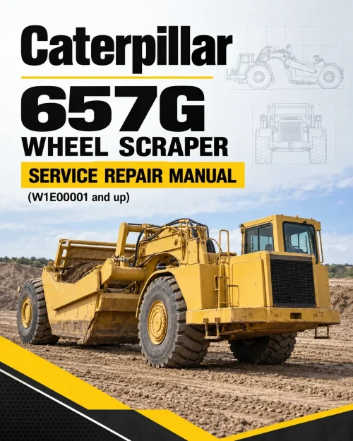Caterpillar CAT 657G Wheel Scraper Service Repair Manual (W1E00001 and up) Caterpillar CAT 657G Wheel Scraper Service Repair Manual (W1E00001 and up)